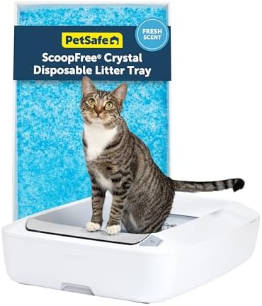 PetSafe ScoopFree Crystal Plus Self-Cleaning Litter Box by PetSafe