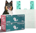 2-Ply Dog Poop Bags with Paper Towels-100 Pieces-Ultra Thick and Leakproof Pet by PAWSHOLIC
