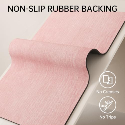 Mecko Bath Mat Ultra Thin Pink - Image 4