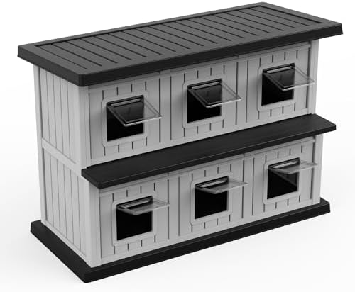 DRATO Outdoor Cat House Resin Double-Decker Weatherproof Cat Shelter Large by DRATOprovidesawarmandcozy