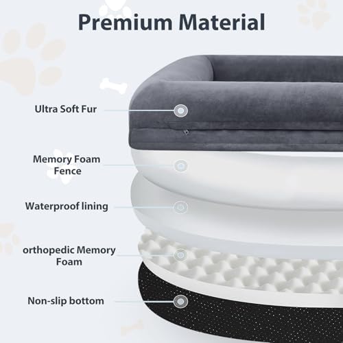 WNPETHOME Human Dog Bed Orthopedic - Image 3