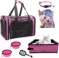 Large Cat Carrier with Litter Box by JOLLJOLL