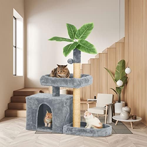 31.5inch Small Cat Tree Tower Condo - Image 6