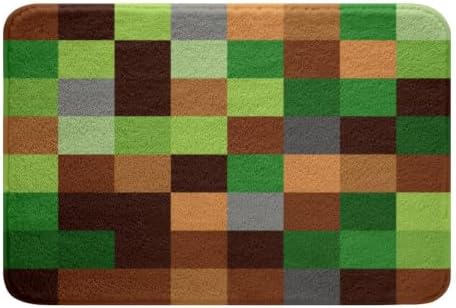 Manfei Pixelated Bath Mats, 20Wx32L Inches - Image 3