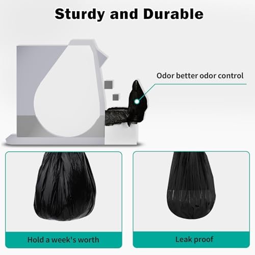 50 Pcs Trash Bags for Popur X5 Litter Box - Image 4