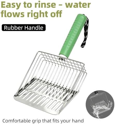 5 in 1 Stainless Steel Cat Litter Scoop - Image 7