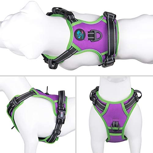 PHOEPET Upgraded No Pull Dog Harness, Reflective Adjustable Vest - Image 2