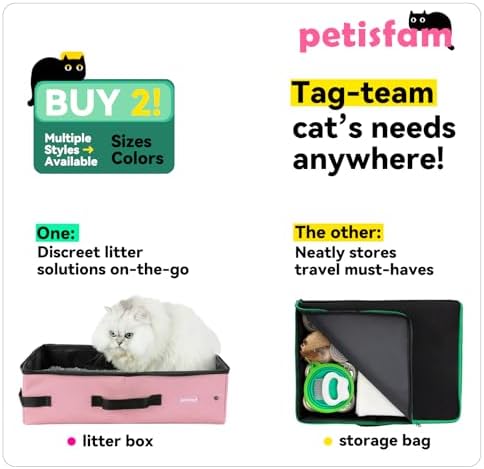 Travel Light with Portable Cat Litter Box Without Any Mess. Ultra-Lightweight - Image 5