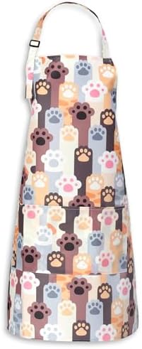Plum Hill Waterproof Dog Grooming Apron, Groomer Apparel, Pet Washing Smocks - Image 2