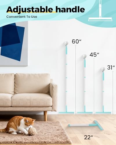 Carpet Rake for Pet Hair Removal Tool - 4 in 1 Pet Hair Remover Kit for Dog Cat - Image 7