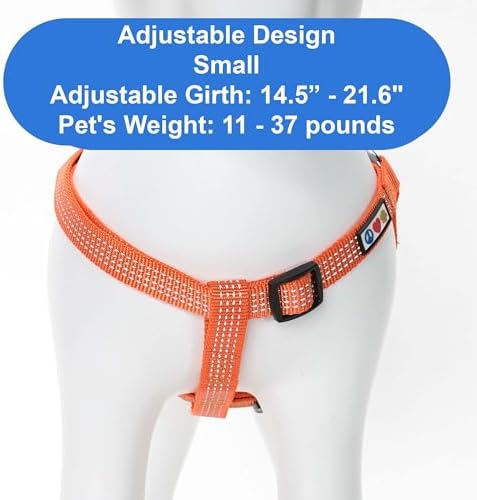 Pawtitas Reflective Step-in Dog Harness – Adjustable No-Pull Vest - Image 3