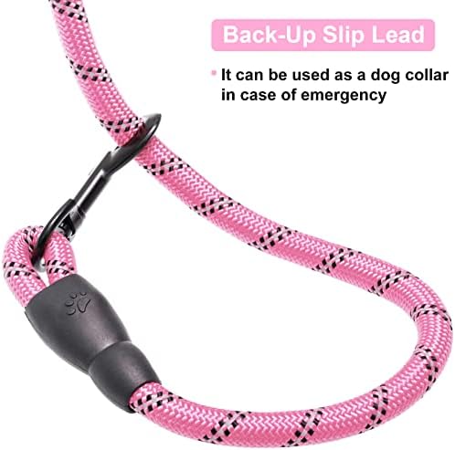 BEAUTYZOO Dog Leash for Large Dogs, 6FT Heavy Duty Rope Leash Bulk, 3 Pack - Image 6