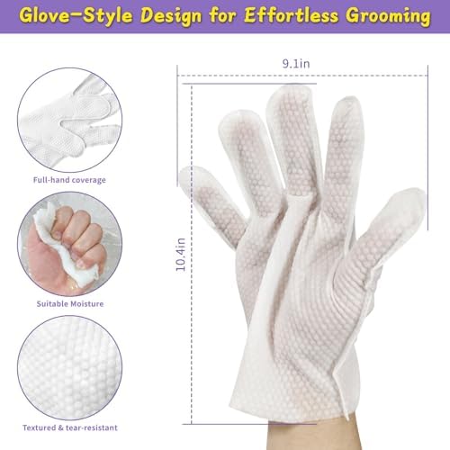 Pet Glove Wipes, Cleaning Wipes - Image 6