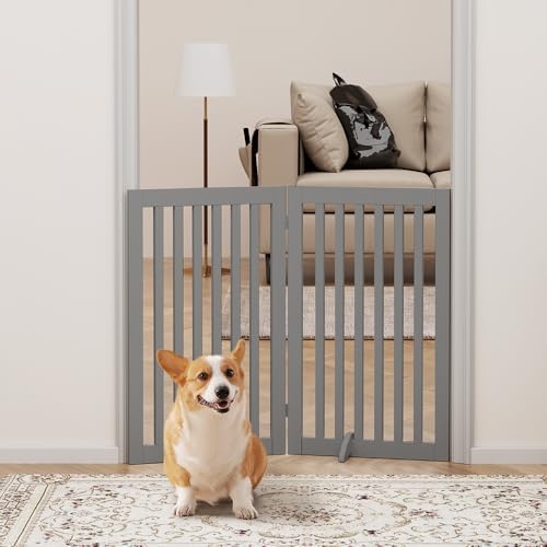 unipaws 36”H Free Standing Pet Gate - Image 3