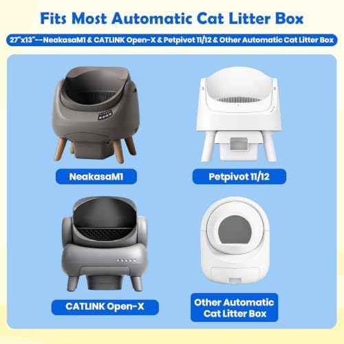 160 Count Automatic Cat Litter Box Liners Bags 27"x13" Drawstring Handle - Image 4
