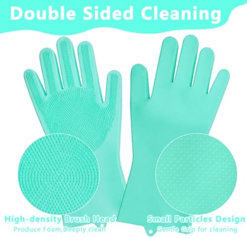 Pet Grooming Gloves—Dog Washing Gloves - Image 4