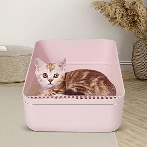 Sfozstra Small Cat Litter Box: Removable Tray - Image 6