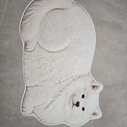3D Realistic Dog Shaped Bath Mat & Floor Rug - Image 4