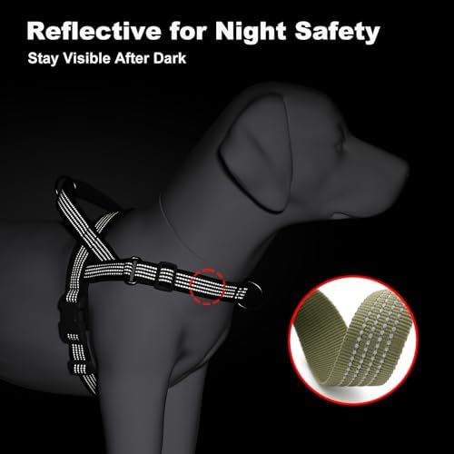 No Pull Dog Harness with Handle, Adjustable Soft Mesh Padded Vest - Image 7