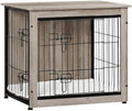 DWANTON 27" Dog Crate Furniture, Dog Kennel Indoor, by DWANTON