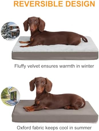 KSIIA Orthopedic Dog Bed for Small Dogs - Image 4