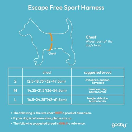 Gooby Escape Free Sport Dog Harness, Choke-Free - Image 5