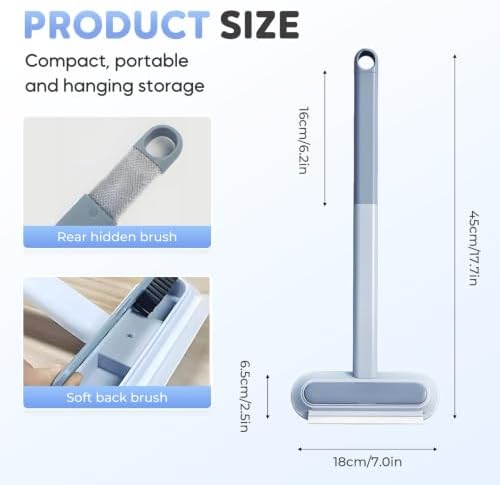 Long Handle Pet Hair Remover Brush, Reusable Cleaning Brush - Image 7