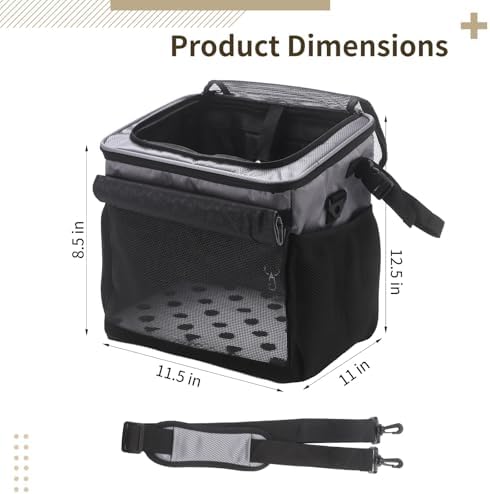 Dog Bike Basket, Cat Backpack Carrier - Image 5