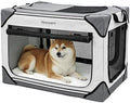 Collapsible Soft Dog Crate 30 Inch, Portable Travel Pet Crate by Unknown