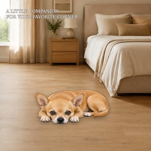 3D Realistic Dog Shaped Bath Mat & Floor Rug - Image 2