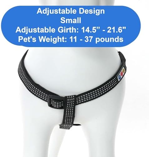 Pawtitas Reflective Step-in Dog Harness – Adjustable No-Pull Vest - Image 3