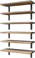 WOPITUES Floating Shelves Set of 6 by WOPITUESOfficial