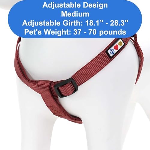 Pawtitas Solid Step-in Dog Harness – Adjustable No-Pull Vest - Image 3