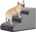 GoGoBunny Dog Stairs for Small Dogs, 3-Step Pet Steps for Couch Sofa by gogobunny