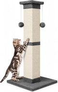 Cat Scratching Post 33 Inch Nature Sisal Scratch Post by SOCATER