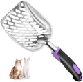 Cat Litter Scoop-Metal Litter Scooper-Kitty Metal Scooper-Long Handle by Apidgrowth