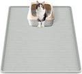 Silicone Cat Litter Box Mat 24"x 17" Extra Large Cat Rubber Mat by Bartuke