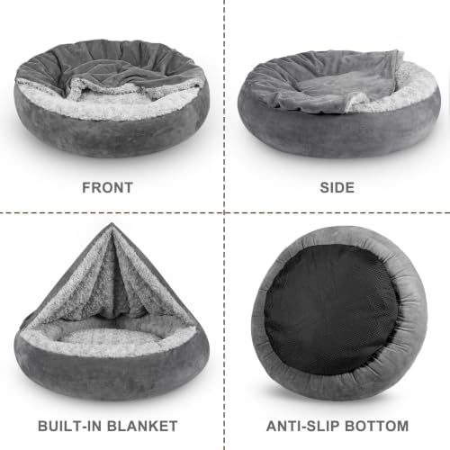 JOEJOY Small Dog Bed Cat Bed - Image 7