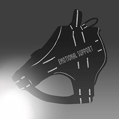 voopet Service Dog Harness, Emotional Support Pet Vest Harness, Reflective - Image 5