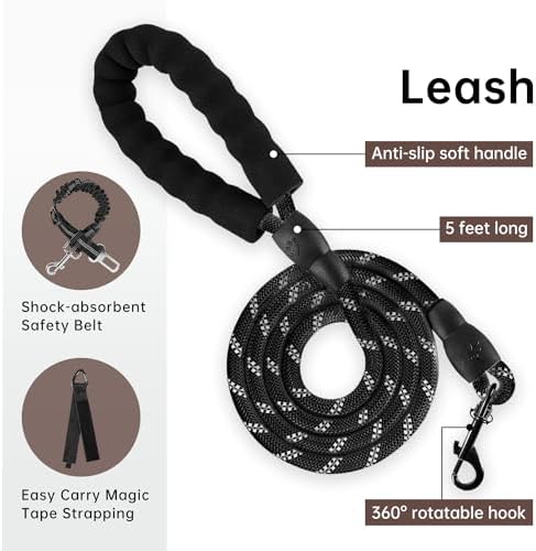 IVY&LANE No Pull Dog Harness for Large Dogs, Reflective Dog Vest Harness - Image 2