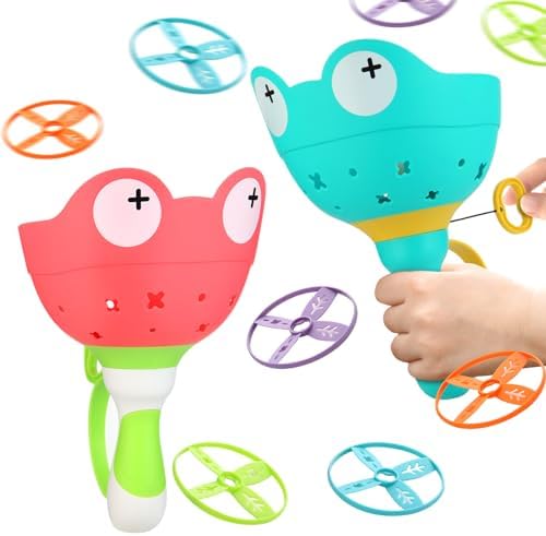 Outdoor Flying Disc Launcher Toys by WelcometoDaboot