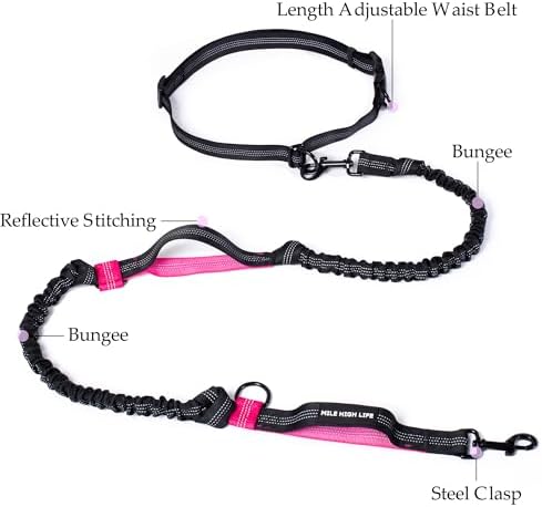 Mile High Life Hands Free Leash, Waist Leash - Image 4