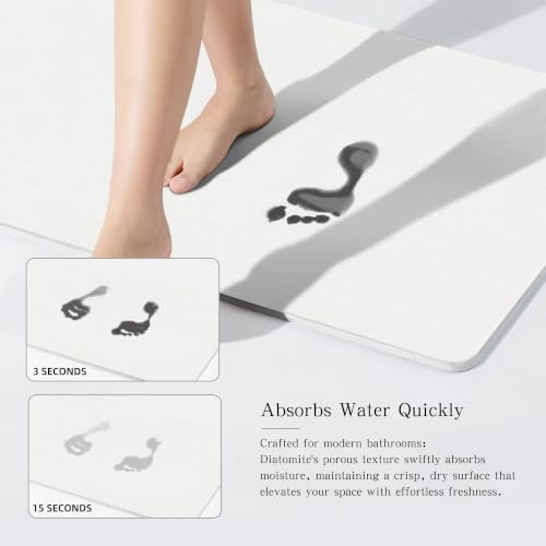 THMINS Extra Large Stone Bath Mat - Image 4