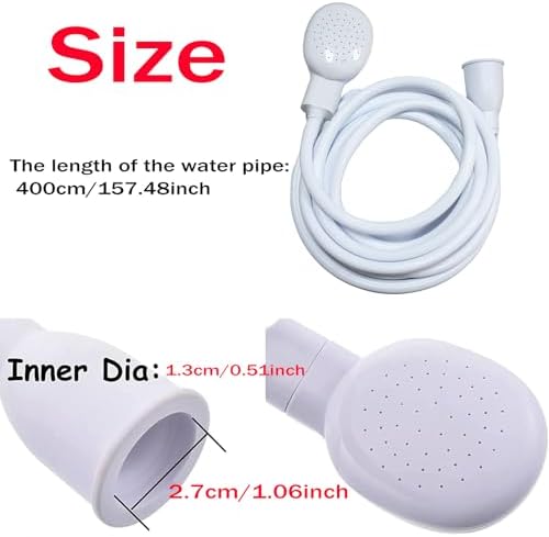 13.12ft Sink Hose Faucet Sprayer Handheld Shampoo Shower - Image 3