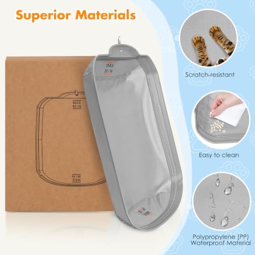 BKNOOU 2 Pack Self Cleaning Litter Box Waterproof Pads - Image 3