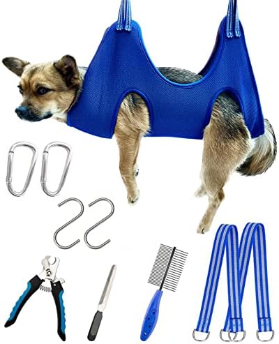 Kkiimatt 10 in 1 Dog Pet Grooming Hammock Harness by Kkiimatt