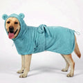 Medium to Large Size Dog Bathrobe, Quick Drying Super Absorbent, Warm Dog Towels by KOOGAL