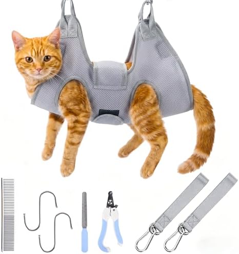 PatiencET Cat Grooming Hammock Kit by patiencET