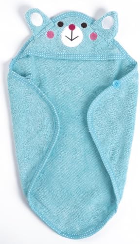 Dog Hooded Bathrobe Towel Fast Drying Absorbent Bath Warm Blanket - Image 2