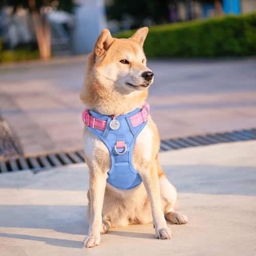 PHOEPET No Pull Dog Harness, Unique Colors Reflective Adjustable Dog Vest - Image 5